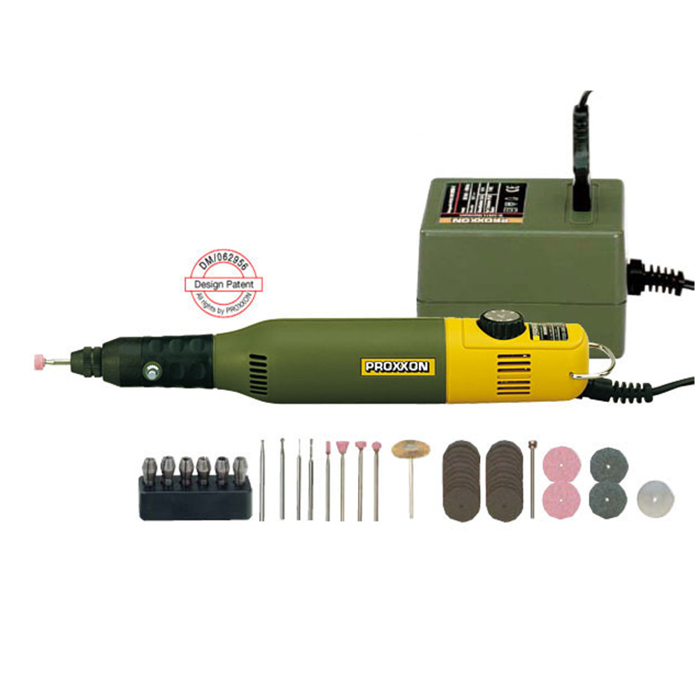 Proxxon Micromot Modellbauer- und Gravierset mit Bohr- und Fräsgerät