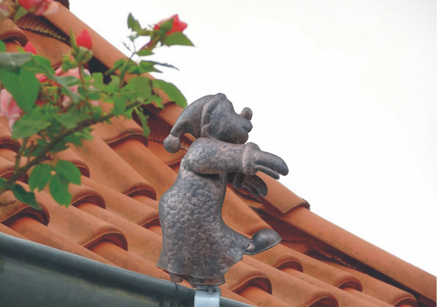 J. Westerholt Dachrinnenfigur Schlafwandler