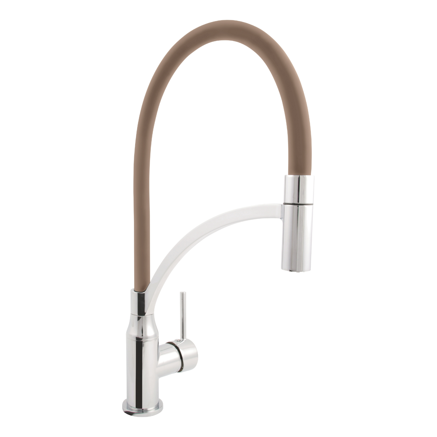 Sanitop Lago Plus Einhebelmischer für Spüle mocca