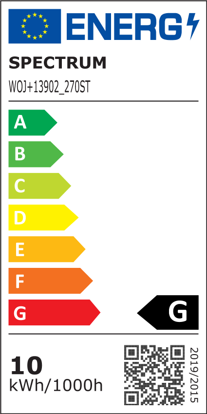 Spectrum LED 10W E27 Warmweiß