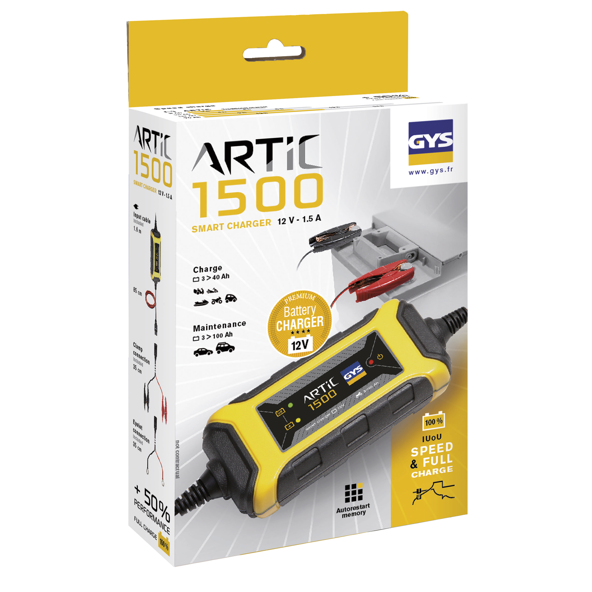 GYS Batterieladegerät Artic 1500