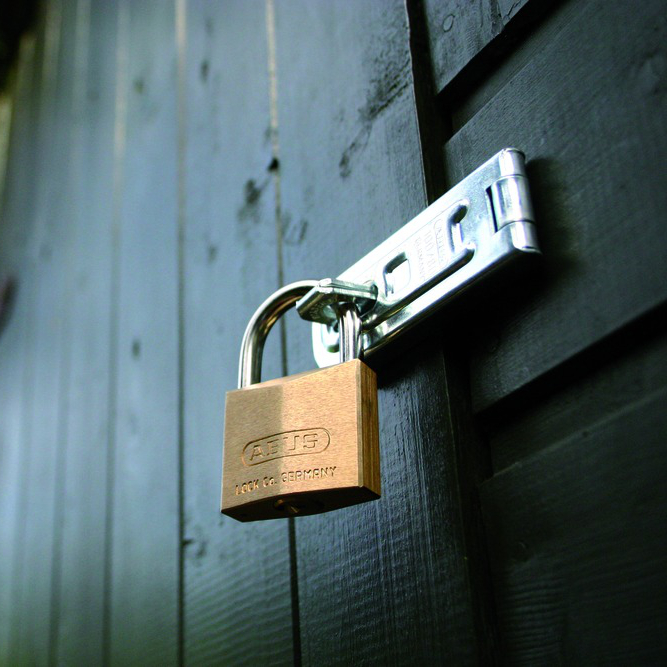 ABUS Vorhangschloss, Messing