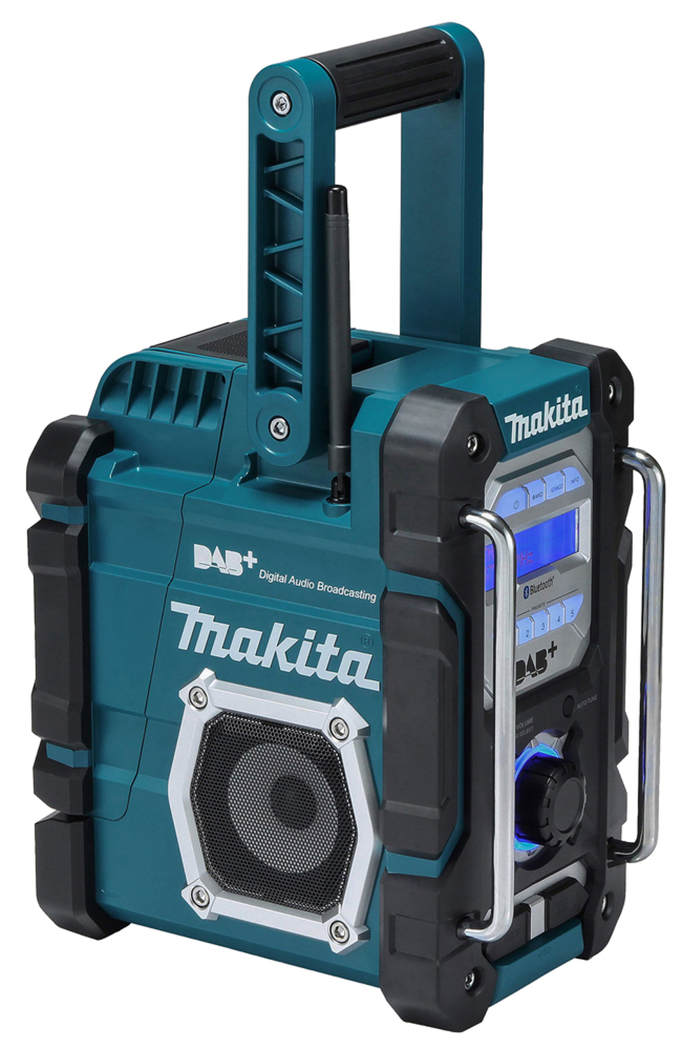 Makita Akku-Baustellenradio DMR112, mit Netzteil, ohne Akku und Ladegerät Makita Akku-Baustellenradio DMR112, mit Netzteil, ohne Akku und Ladegerät