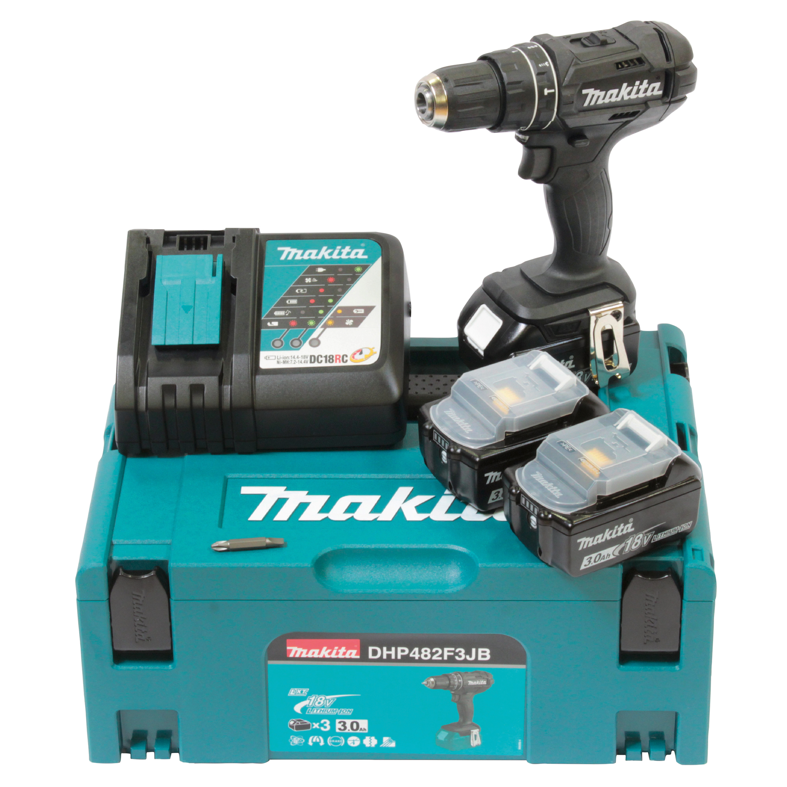 Makita Akku-Schlagschrauber DHP482F3JB