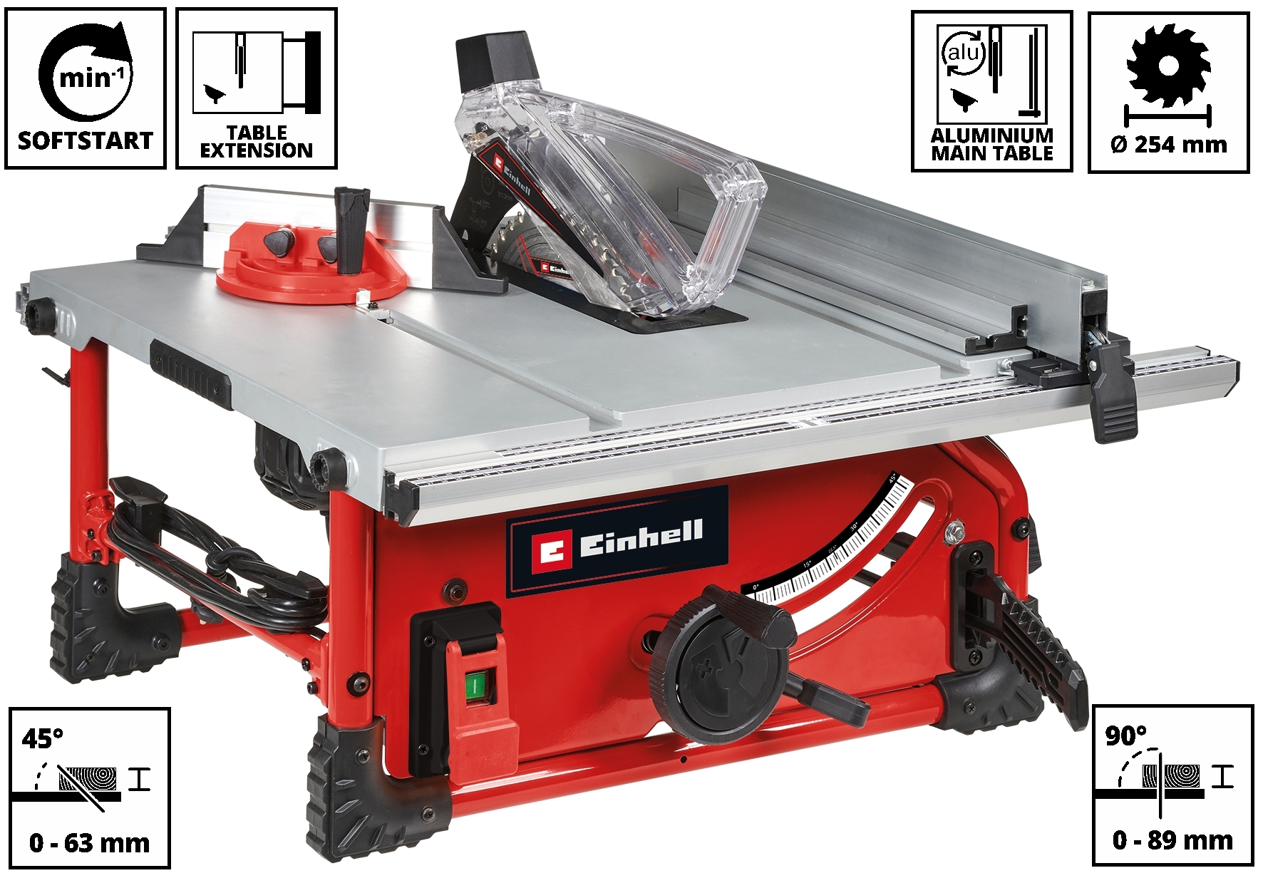 Einhell Tischkreissäge TE-TS 254 T