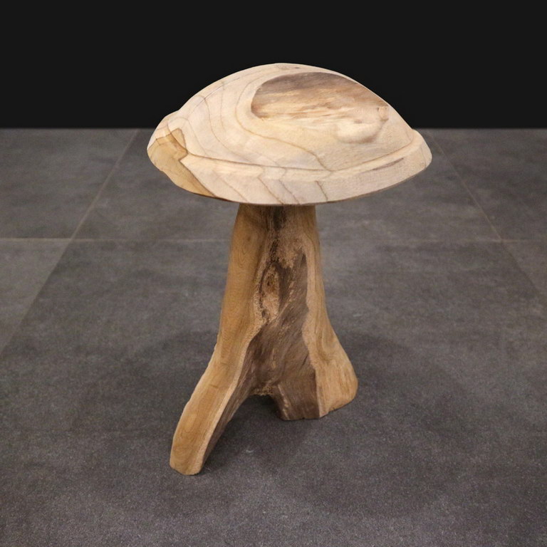 Koopman Deko-Pilz aus Teakholz