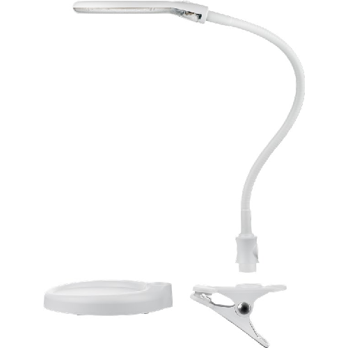 Goobay LED Stand/Klemm-Lupenleuchte 6 W