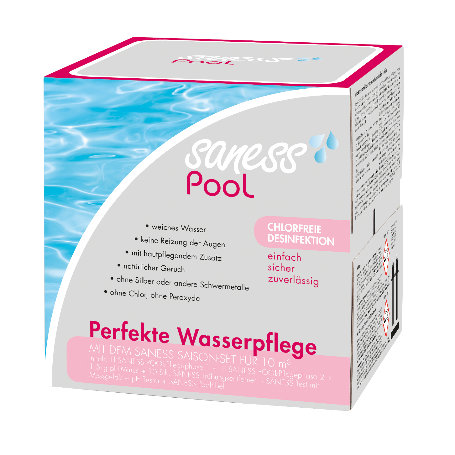 Saness Pool-Pflege Saison Set 6-tlg.