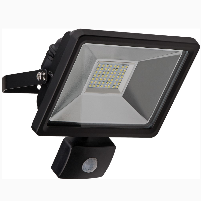 Goobay LED Außen-Flutlichtstrahler mit Bewegungsmelder 30 W