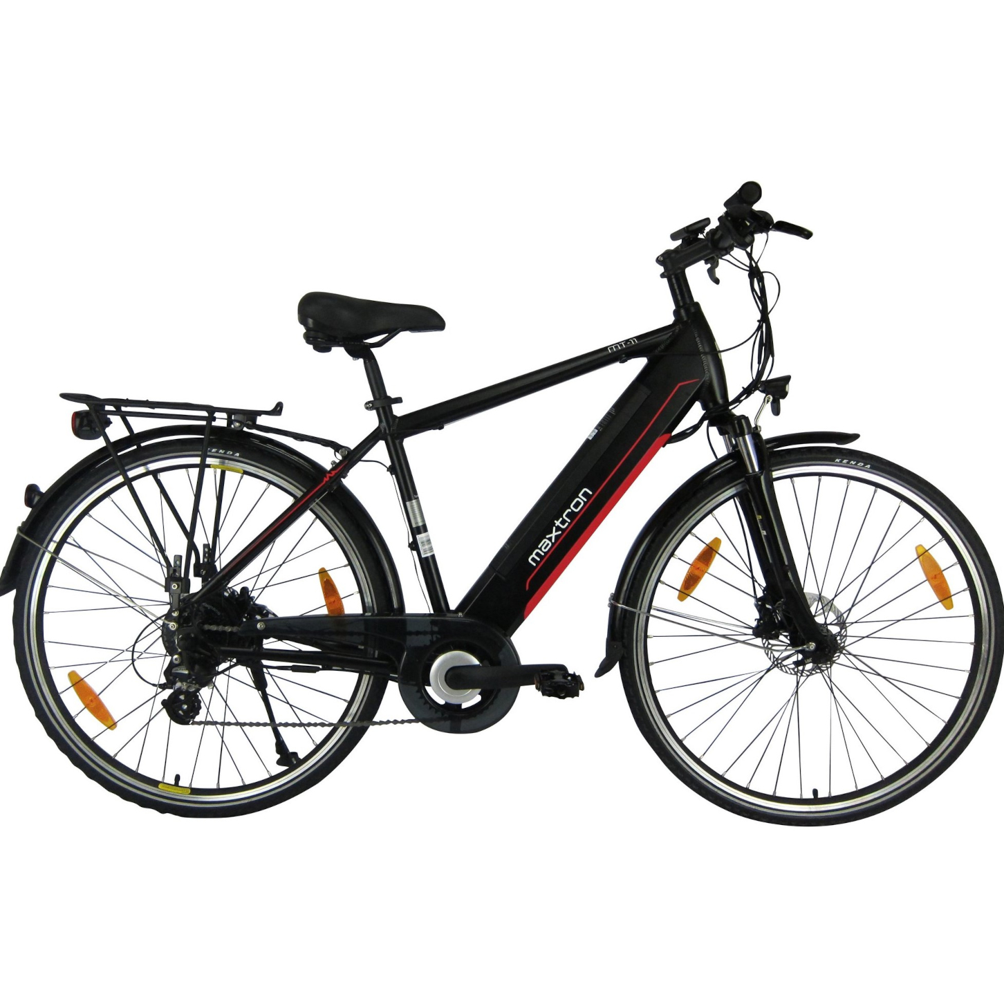 Maxtron Trekking E-Bike MT-11 28" Herren 8-Gang schwarz
