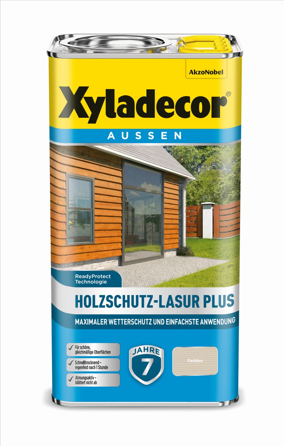 Xyladecor Holzschutz-Lasur Plus farblos 4l