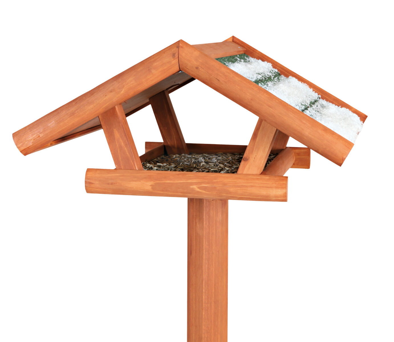 Trixie Vogelfutterhaus zum Aufstellen 46 × 22 × 44 cm/1,15 m