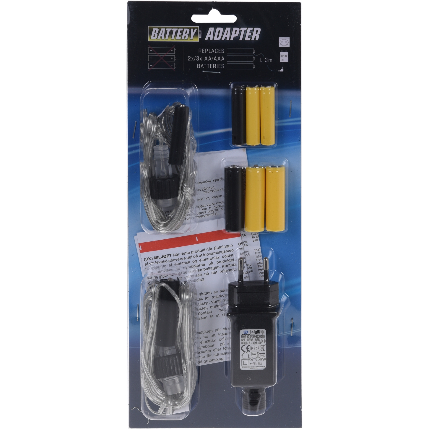 Koopman Batterieadapter Set