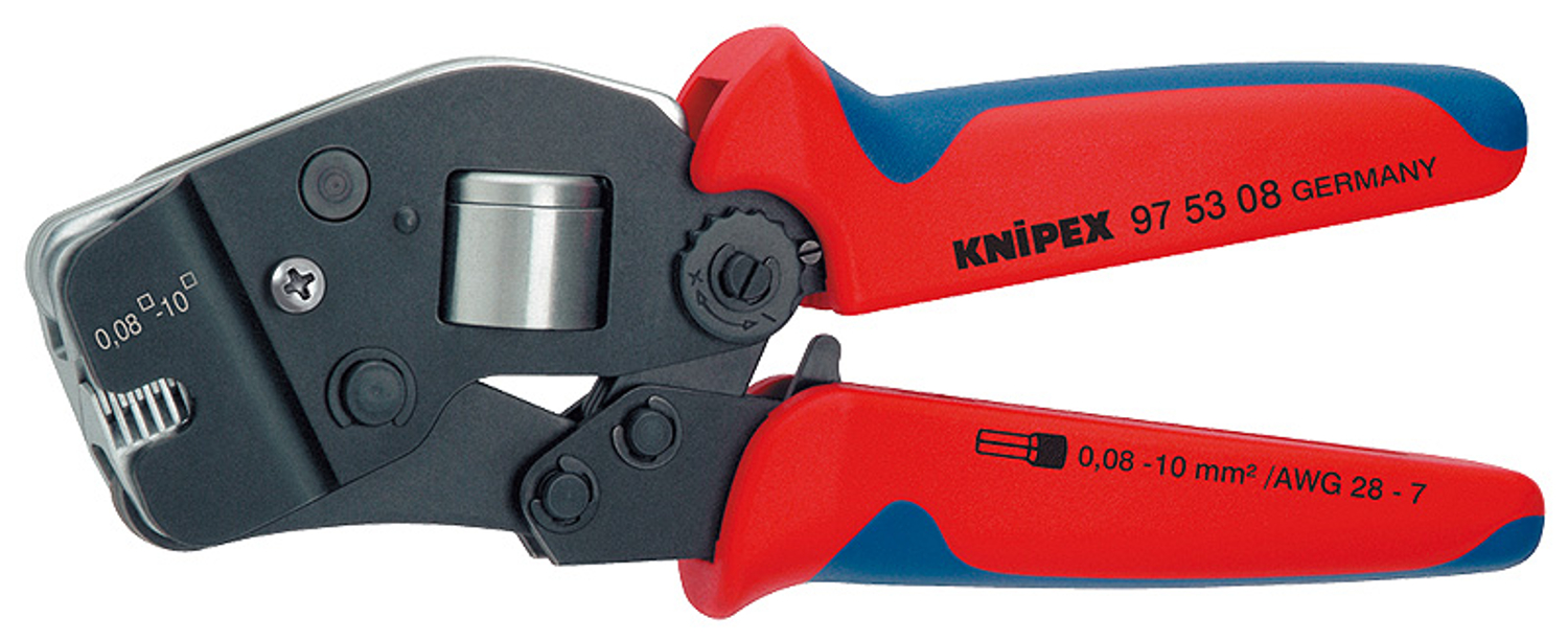 Knipex Selbsteinstellende Crimpzange für Aderendhülsen 975308