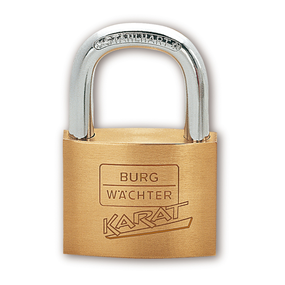 Burg Wächter Zylinder-Vorhangschloss "Karat" 217 40