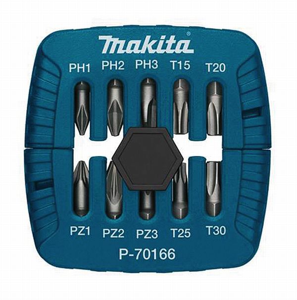 Makita P-70166 Bit-Set 10 Stk. PH PZ