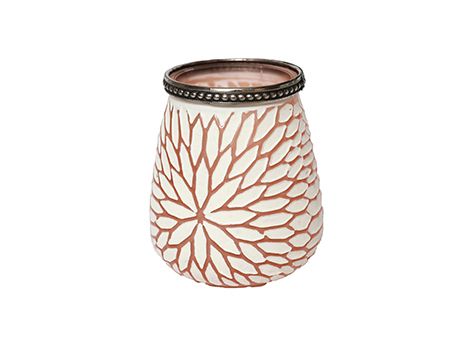 House of Nature Teelichthalter Ligao 11cm pink