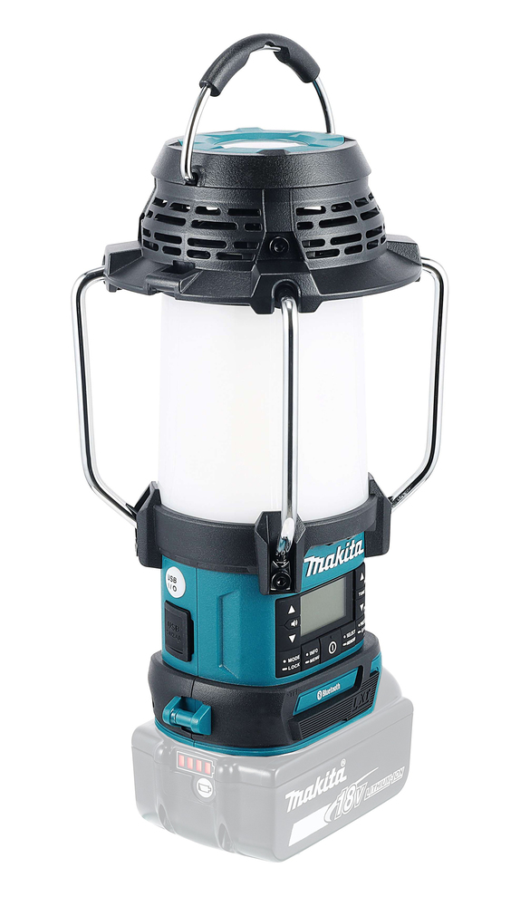 Makita Akku-Radio mit Laterne DMR056, ohne Akku und Ladegerät Makita Akku-Radio mit Laterne DMR056, ohne Akku und Ladegerät