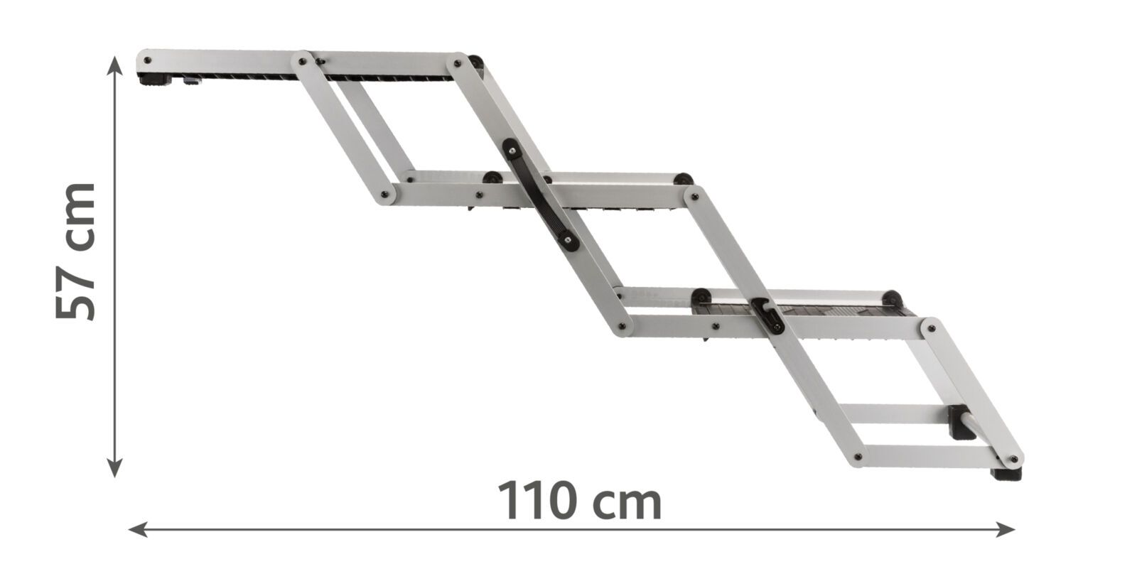 Trixie 3-stufige Falt-Treppe Aluminium