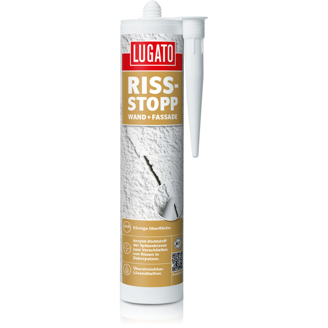 Lugato Riss-Stopp Wand + Fassade 310 ml Acrylat-Dichtstoff der Spitzenklasse