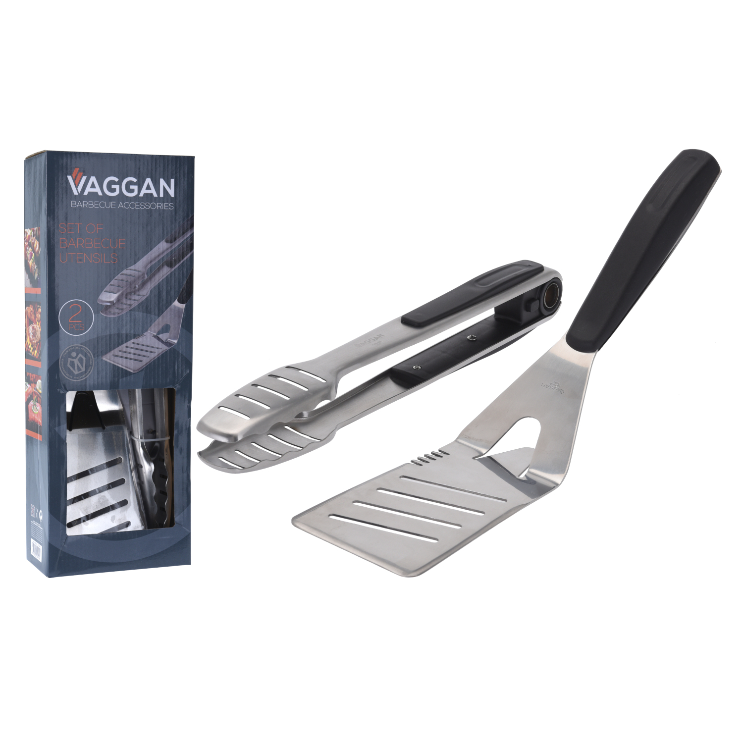 Vaggan Premium BBQ Grillbesteck 2tlg.