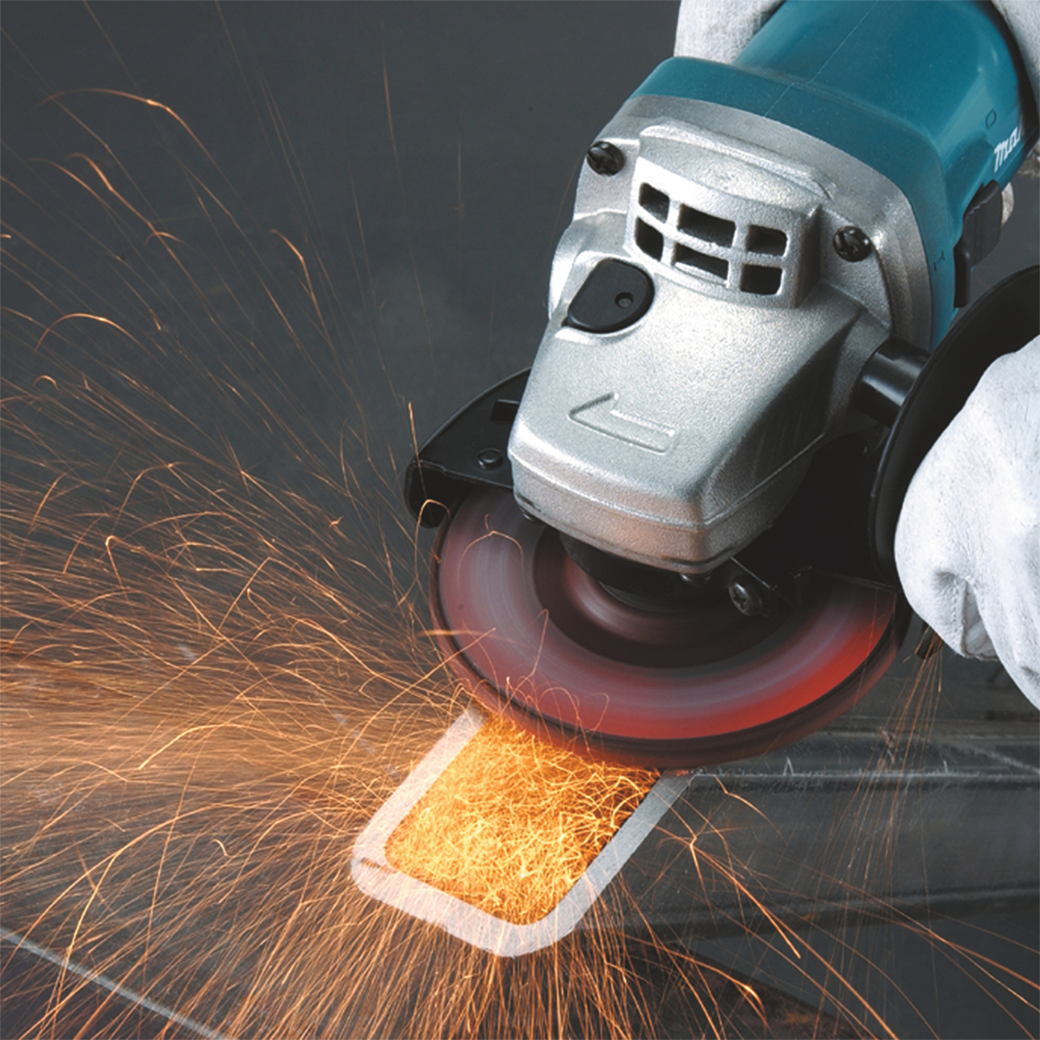 Makita Winkelschleifer 9558HNR, 125 mm, 840 W