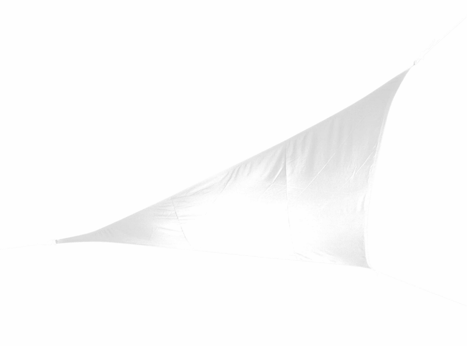Doppler Alu Pro Sonnesegel 3,6 x 3,6 x 3,6 m weiss
