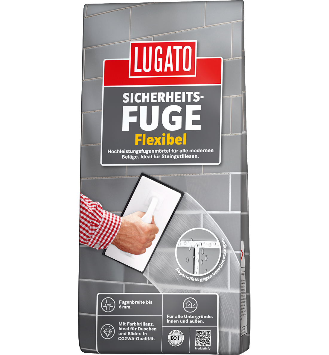 Lugato Sicherheitsfuge flexibel Jasmin 1 kg