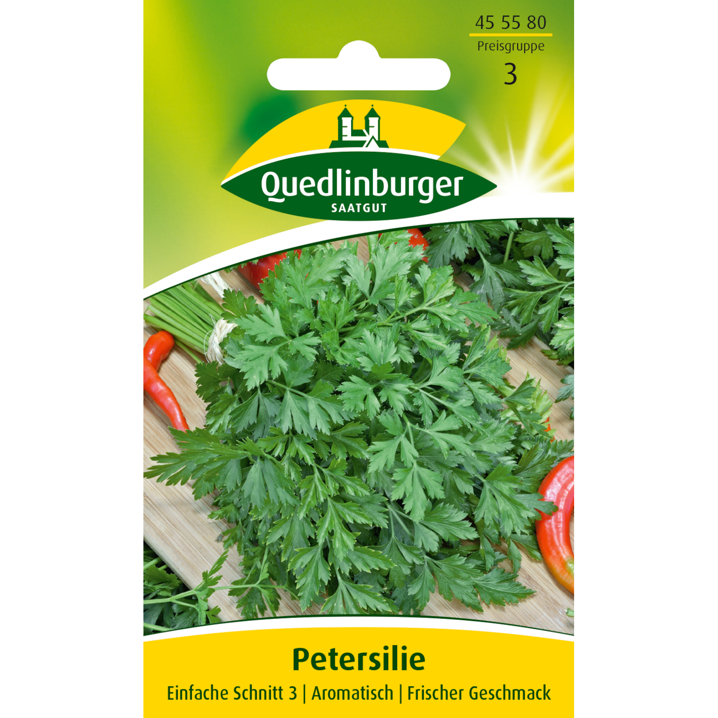 Quedlinburger Sämereien einfache Schnittpetersilie