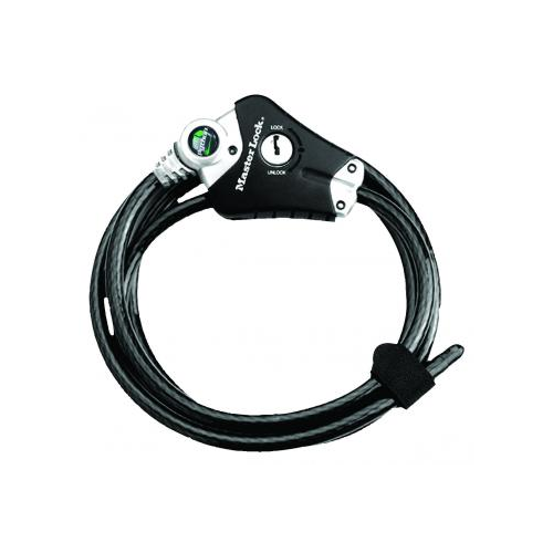 Master Lock Python™ Kabelschloss, 1,80 m, Durchmesser: 10 mm