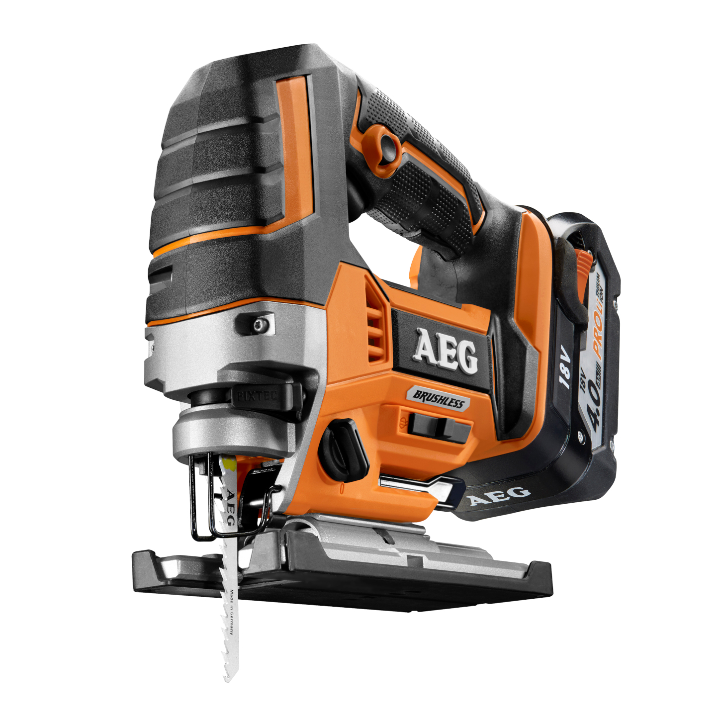 AEG Brushless Akku-Stichsäge BST18BLXLI-402C