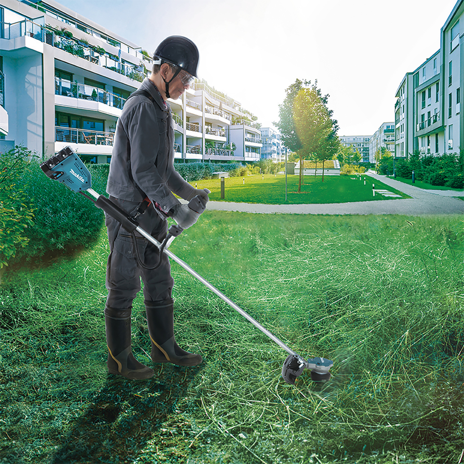 Makita Akku-Freischneider DUR368AZ 2 x 18 V, ohne Akku und Ladegerät
