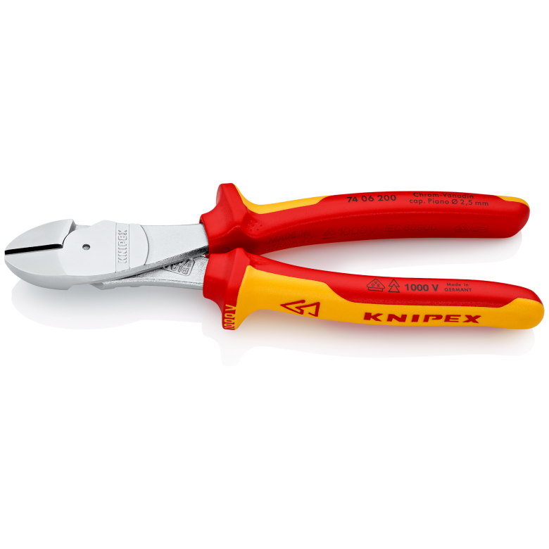 Knipex Kraft-Seitenschneider 74 06 200