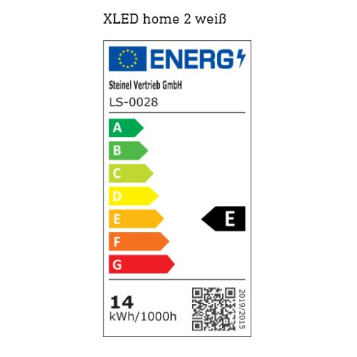 Steinel LED-Strahler ohne Sensor XLED home 2 weiß