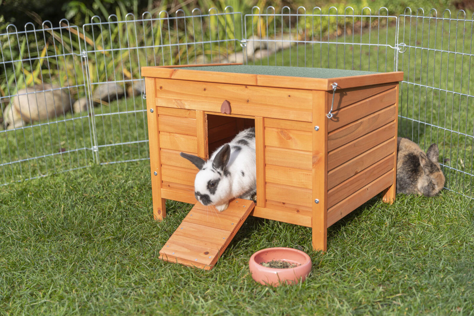 Trixie Kleintierhaus für Kaninchen 60 x 47 x 50 cm