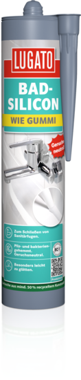 Lugato Wie Gummi Bad-Silicon Weiß 310 ml