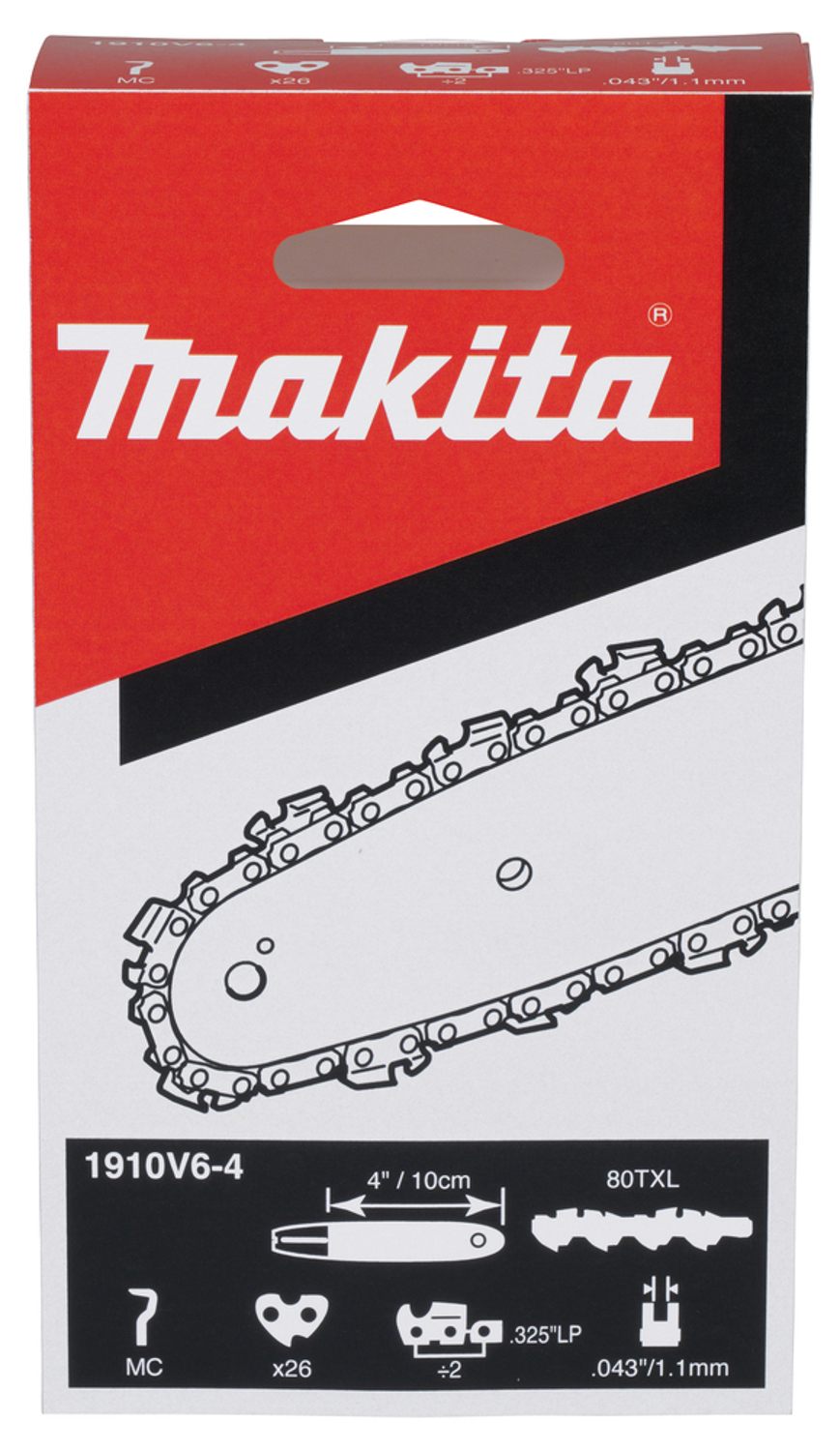 Makita Sägekette 80 TXL, 10 cm