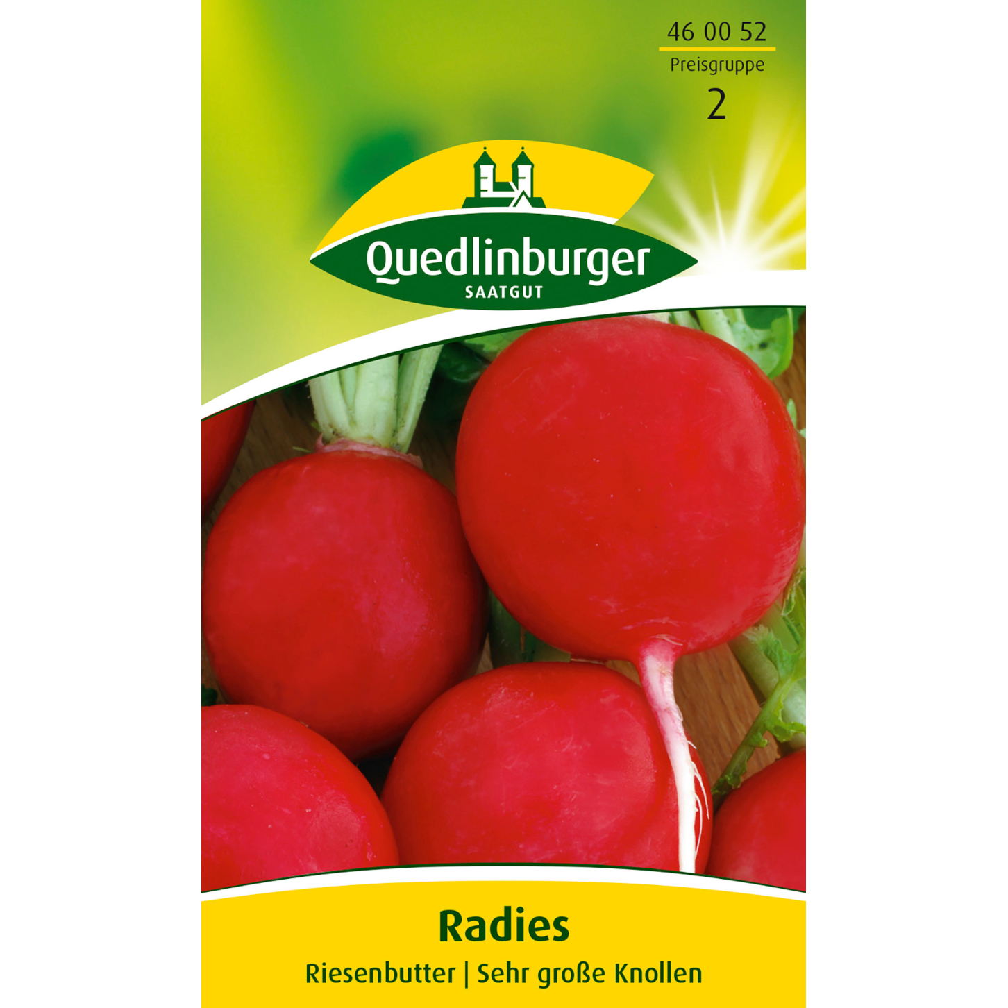 Quedlinburger Sämereien Radies Riesenbutter