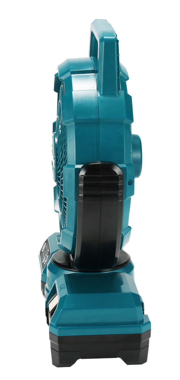 Makita Akku-Lüfter DCF203Z, ohne Akku und Ladegerät, mit Netzteil