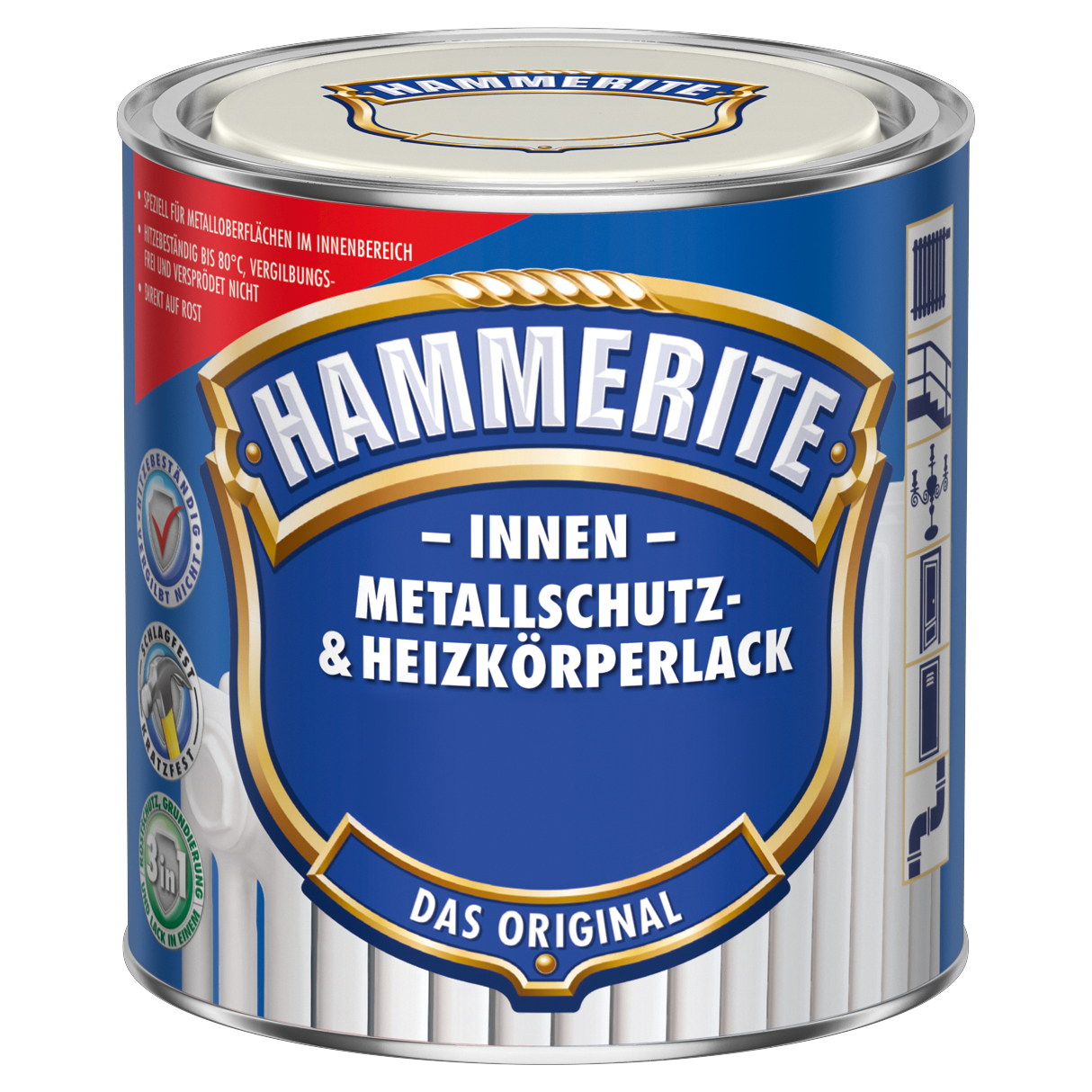 Hammerite Heizkörperlack Matt 0,5 Liter