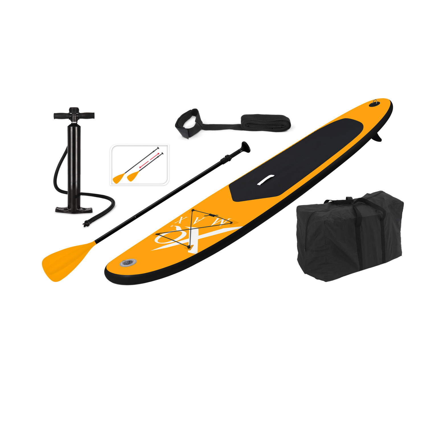 XQ Max 285 SUP Board Stand Up Paddelbrett Orange