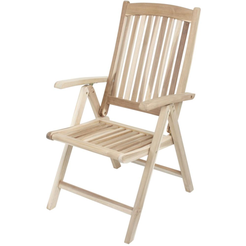 Garden Pleasure Hochlehner Java 5-fach verstellbar 98 x 58 x 106 cm