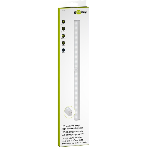 Goobay LED-Unterbauleuchte mit Bewegungsmelder 160 lm