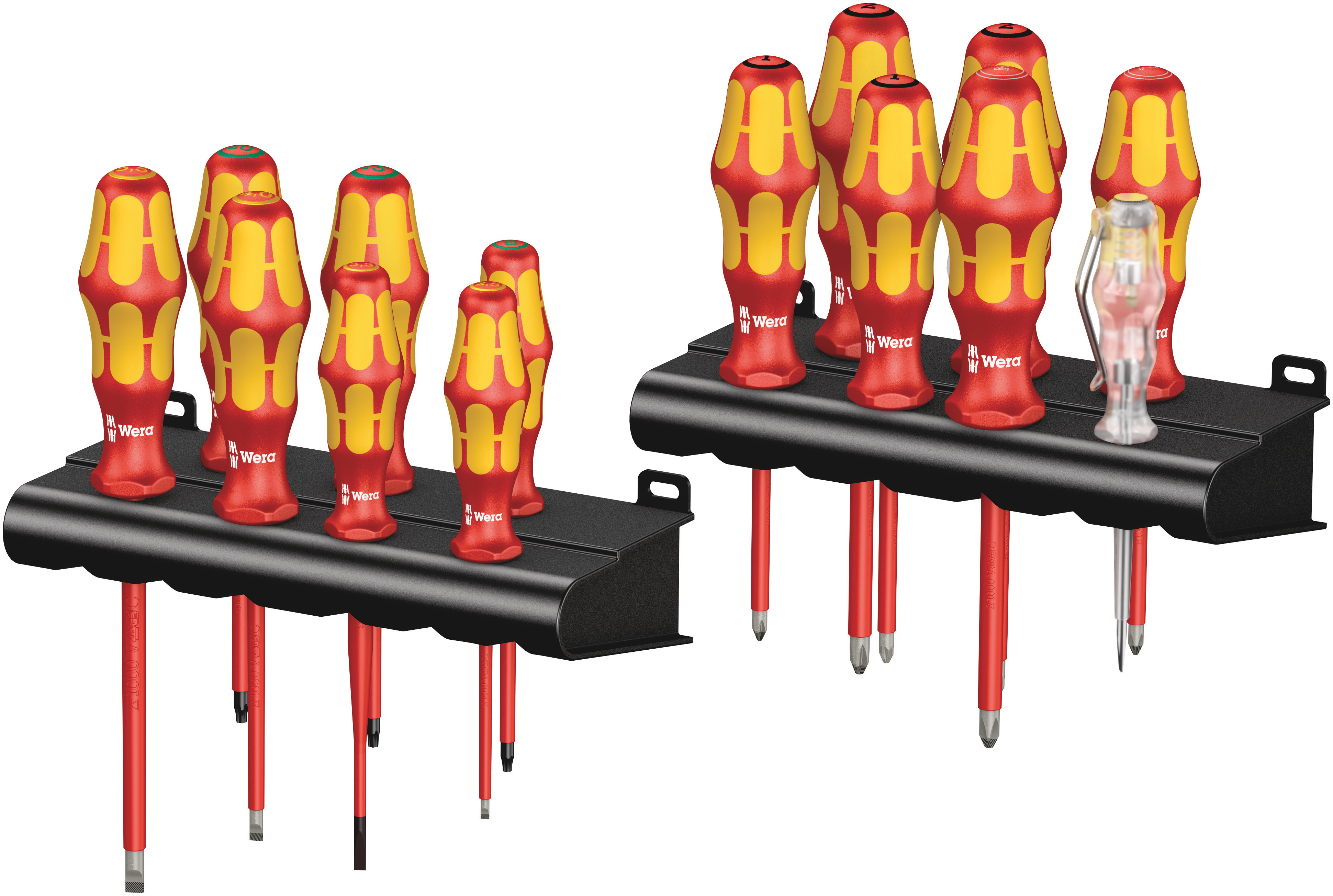 Wera VDE Schraubendrehersatz 16-tlg. Kraftform Big Pack Wera VDE Schraubendrehersatz 16-tlg. Kraftform Big Pack