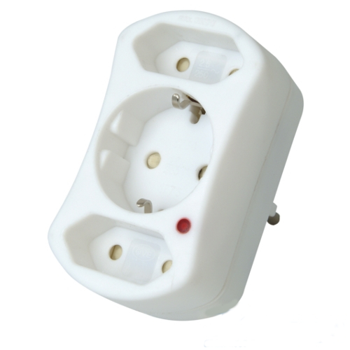 Kopp Schutzkontakt-Adapter SAFETRONIC® ALA