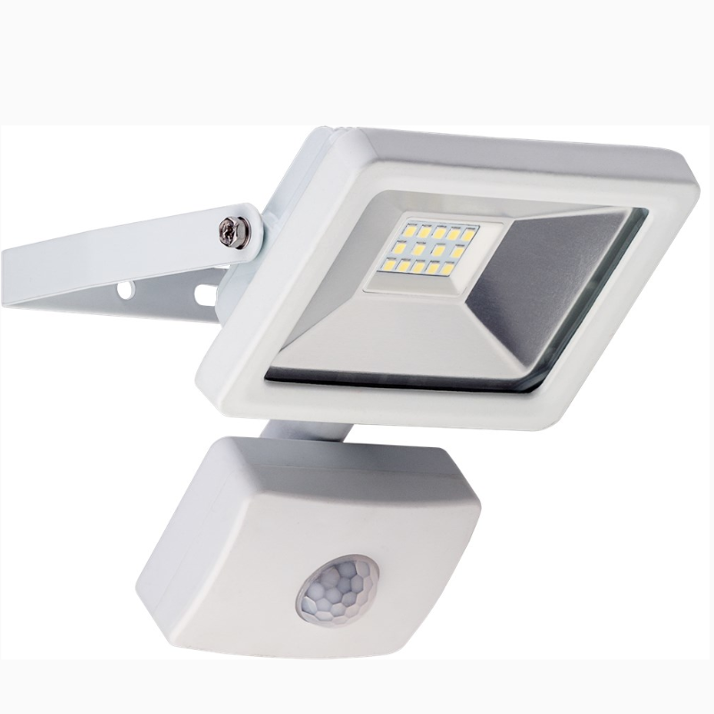 Goobay LED Außen-Flutlichtstrahler mit Bewegungsmelder 10 W