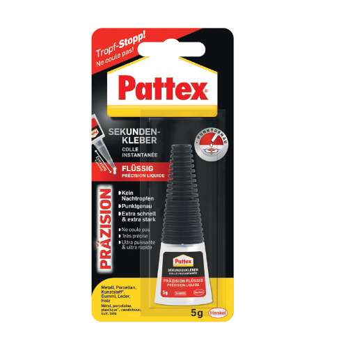 Pattex Sekundenkleber 5 g Präzision