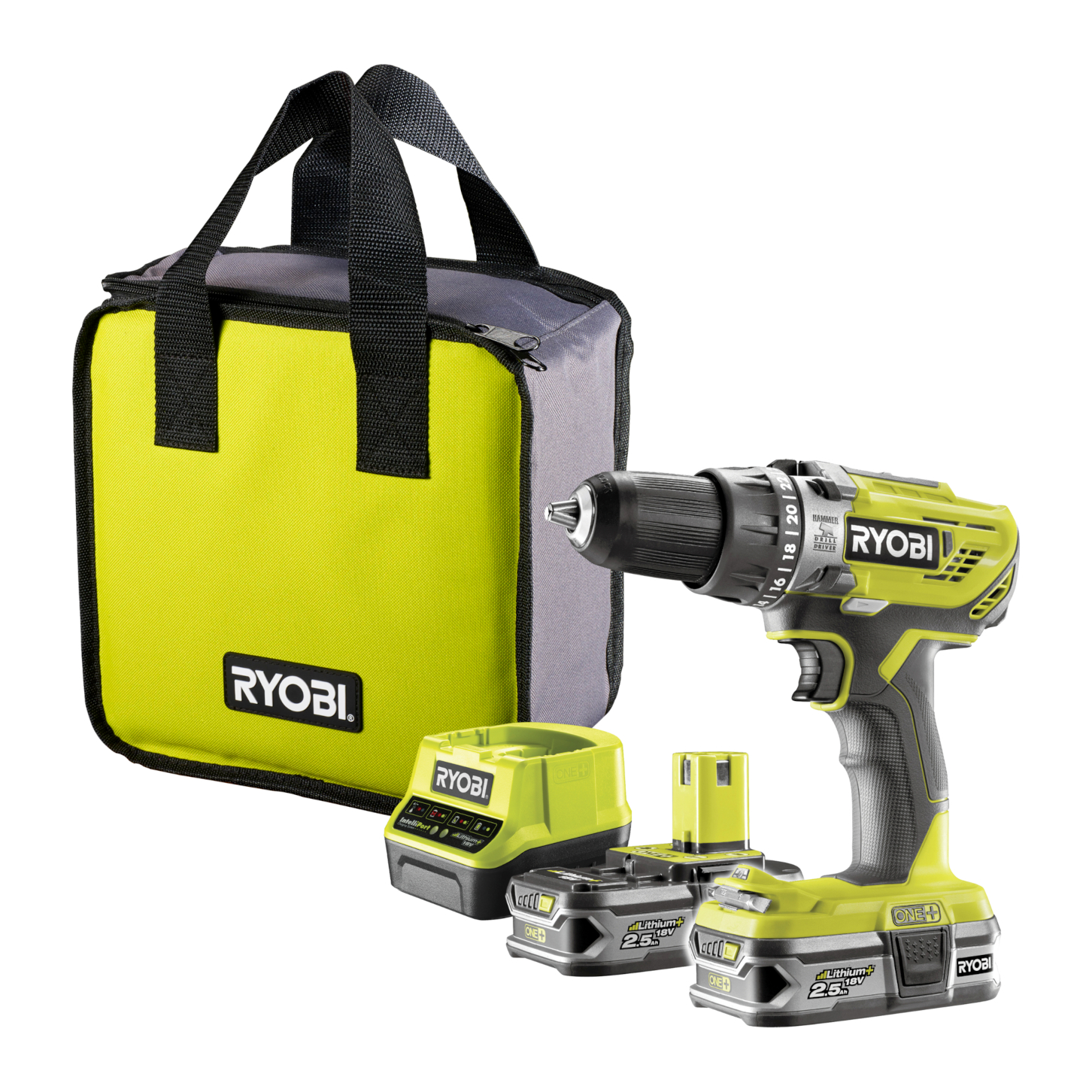 Ryobi Akku-Schlagbohrschrauber R18PD3-225S