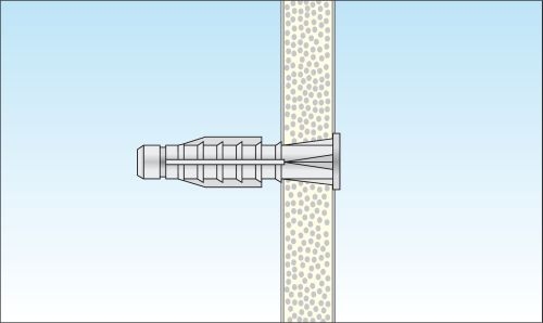 Tox Hakendübel H-D Form 12 PIRAT (2 Stk.)