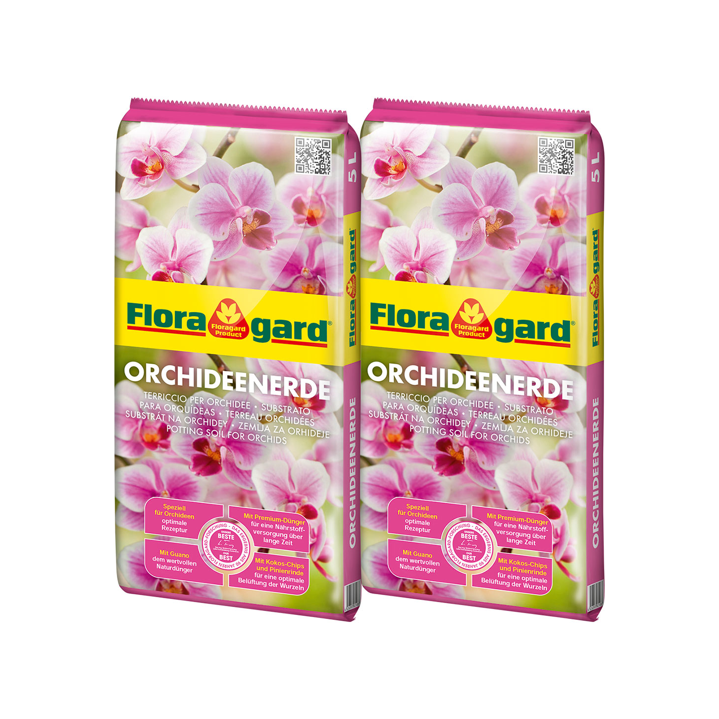 Floragard Orchideenerde 2x5L